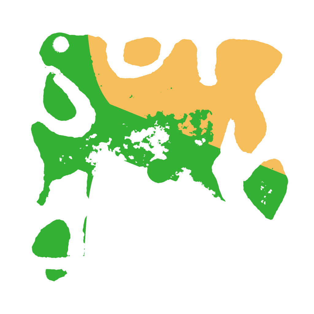 Biome Rust Map: Barren, Size: 3500, Seed: 2270698