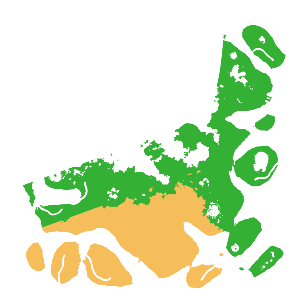 Biome Rust Map: Procedural Map, Size: 4000, Seed: 1155744582