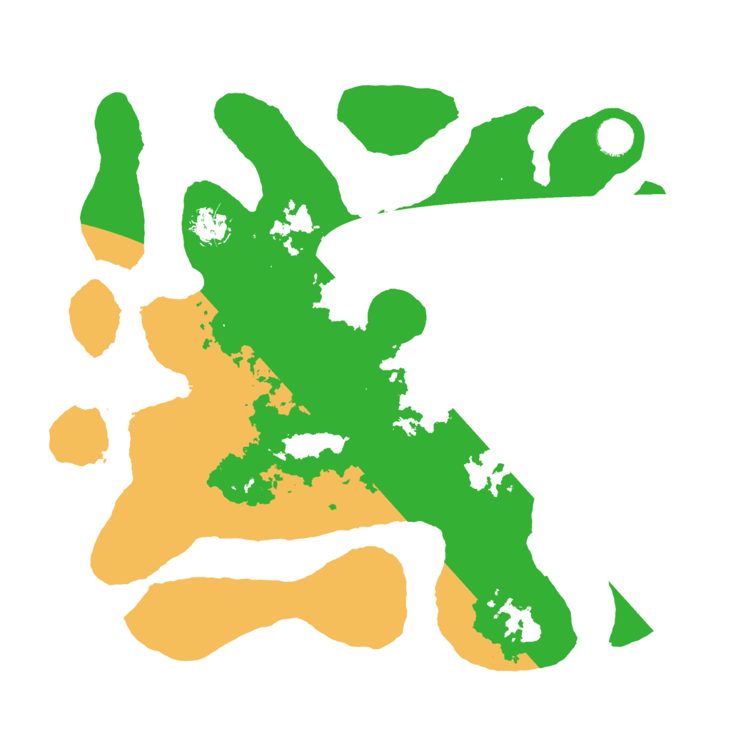 Biome Rust Map: Barren, Size: 3500, Seed: 3371169