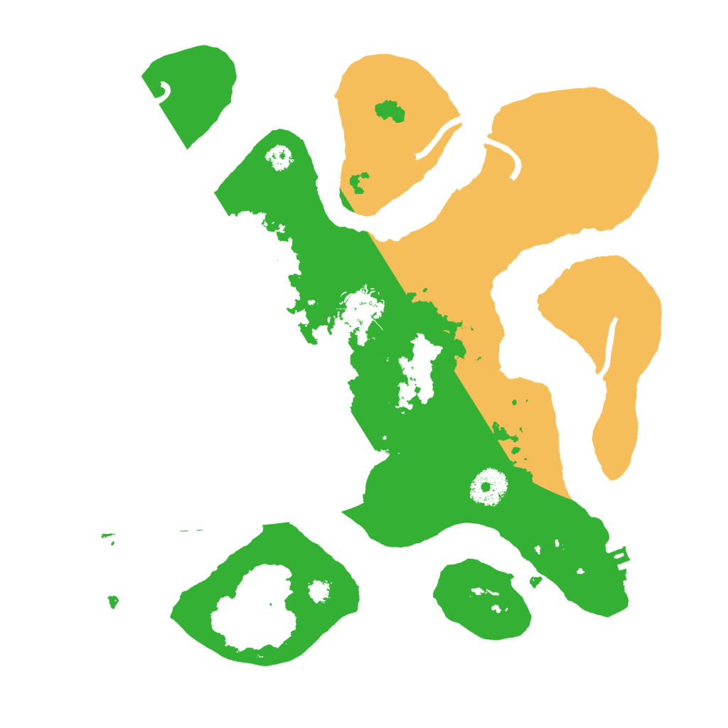 Biome Rust Map: Procedural Map, Size: 3000, Seed: 1531