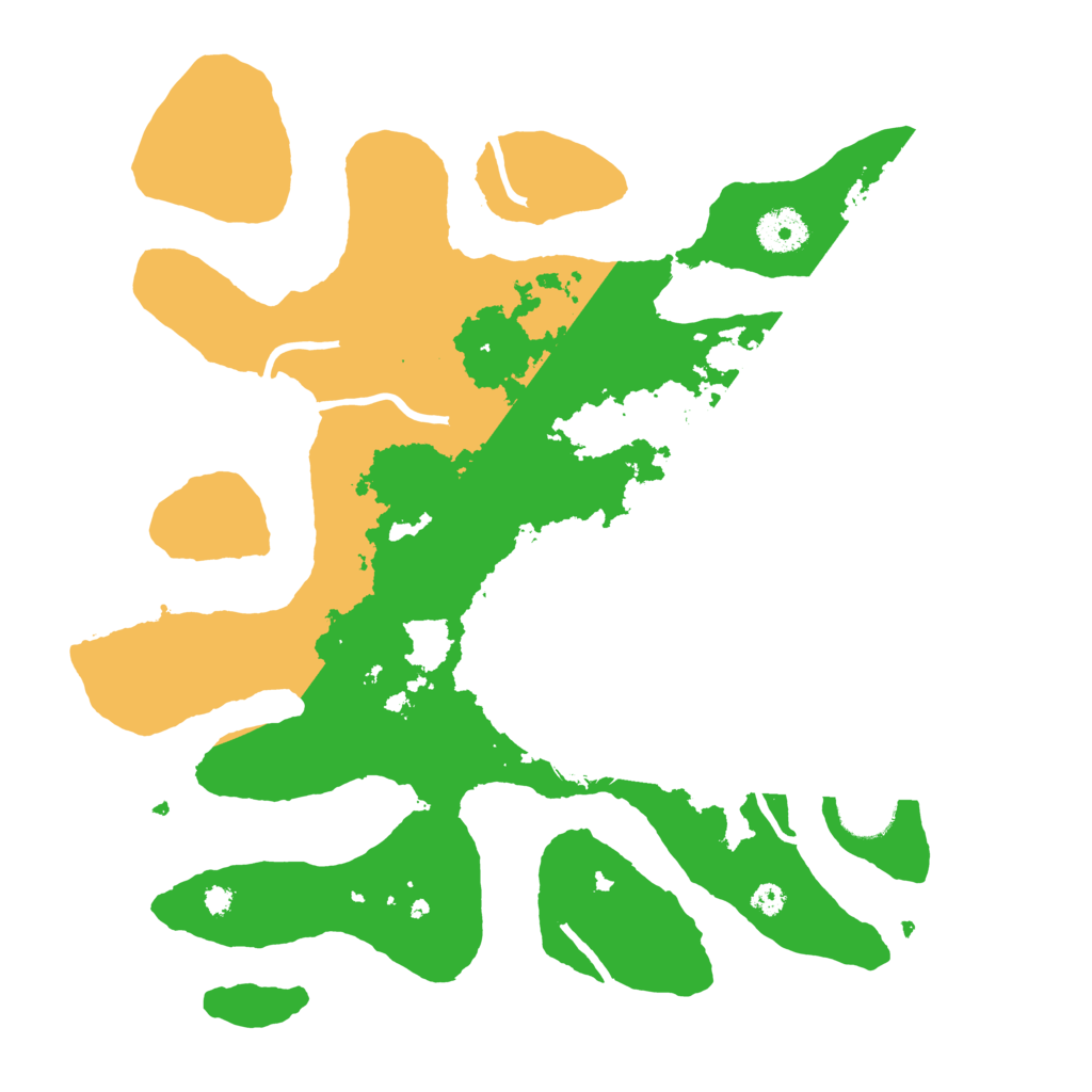 Biome Rust Map: Procedural Map, Size: 3500, Seed: 6232673