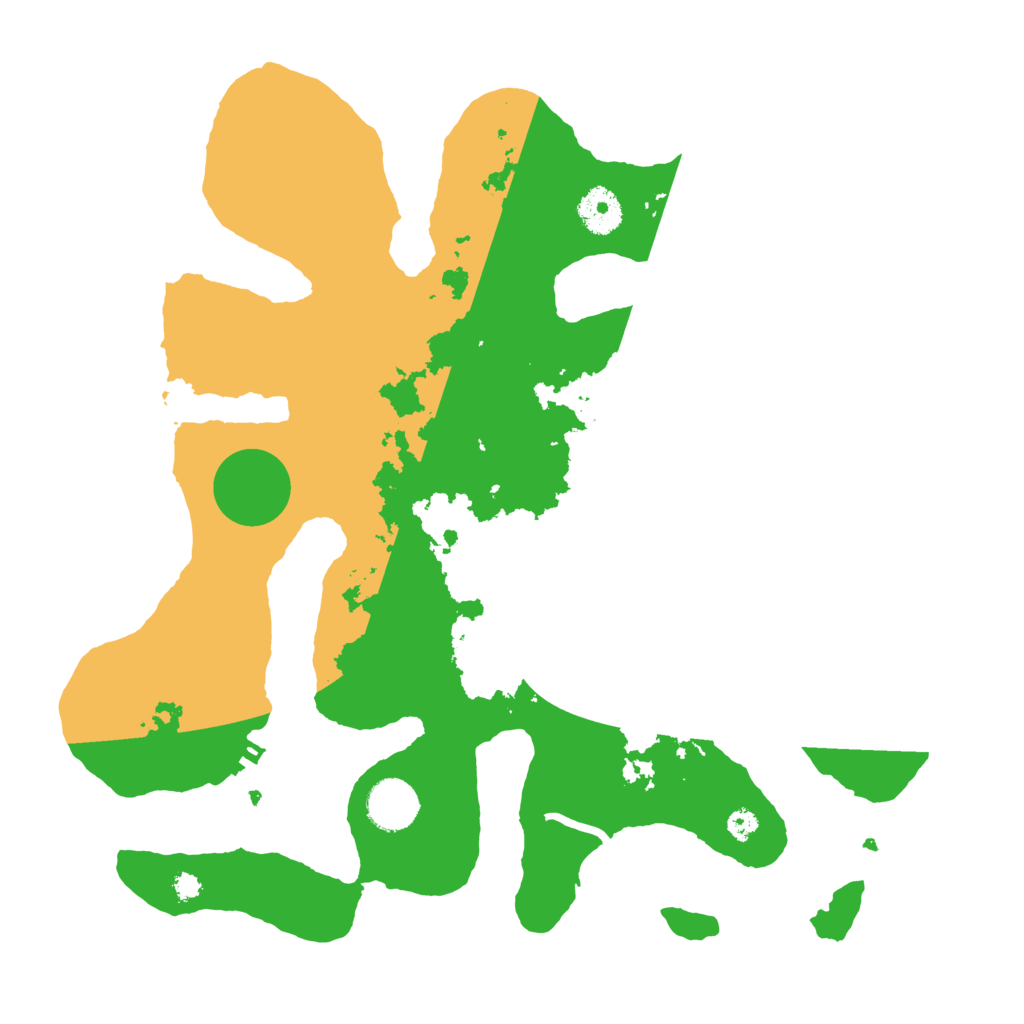 Biome Rust Map: Procedural Map, Size: 3500, Seed: 6319901