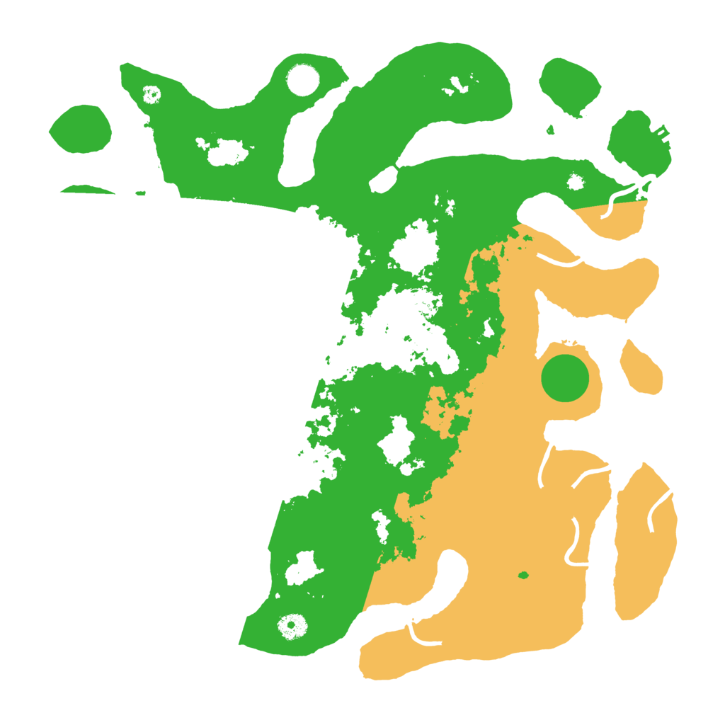 Biome Rust Map: Procedural Map, Size: 4000, Seed: 6257007