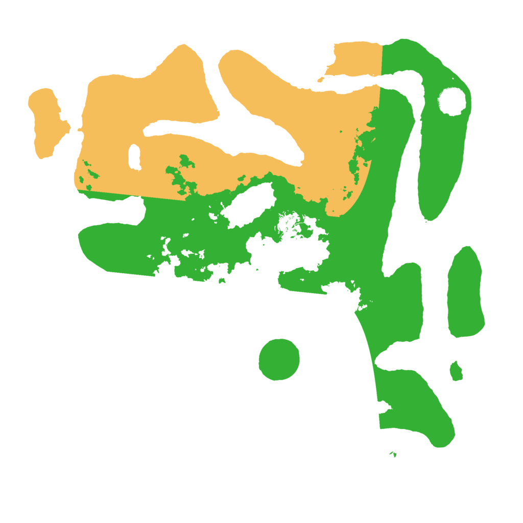 Biome Rust Map: Barren, Size: 3500, Seed: 2620032