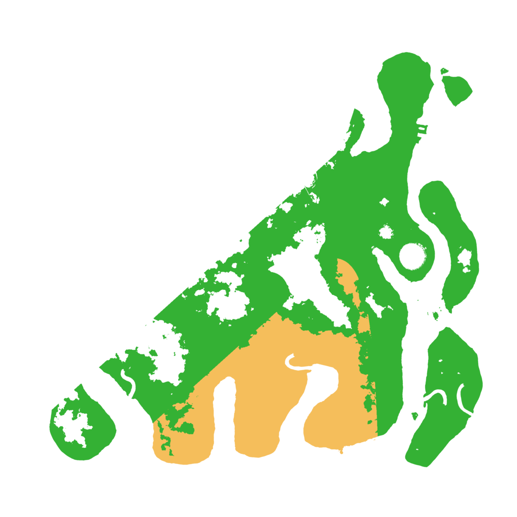 Biome Rust Map: Procedural Map, Size: 3500, Seed: 3991828