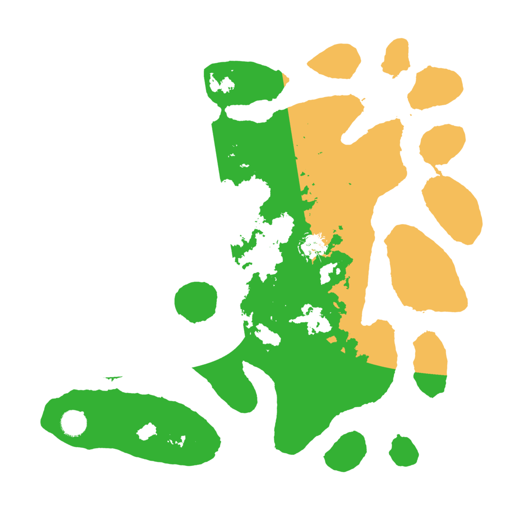 Biome Rust Map: Barren, Size: 3500, Seed: 1530631