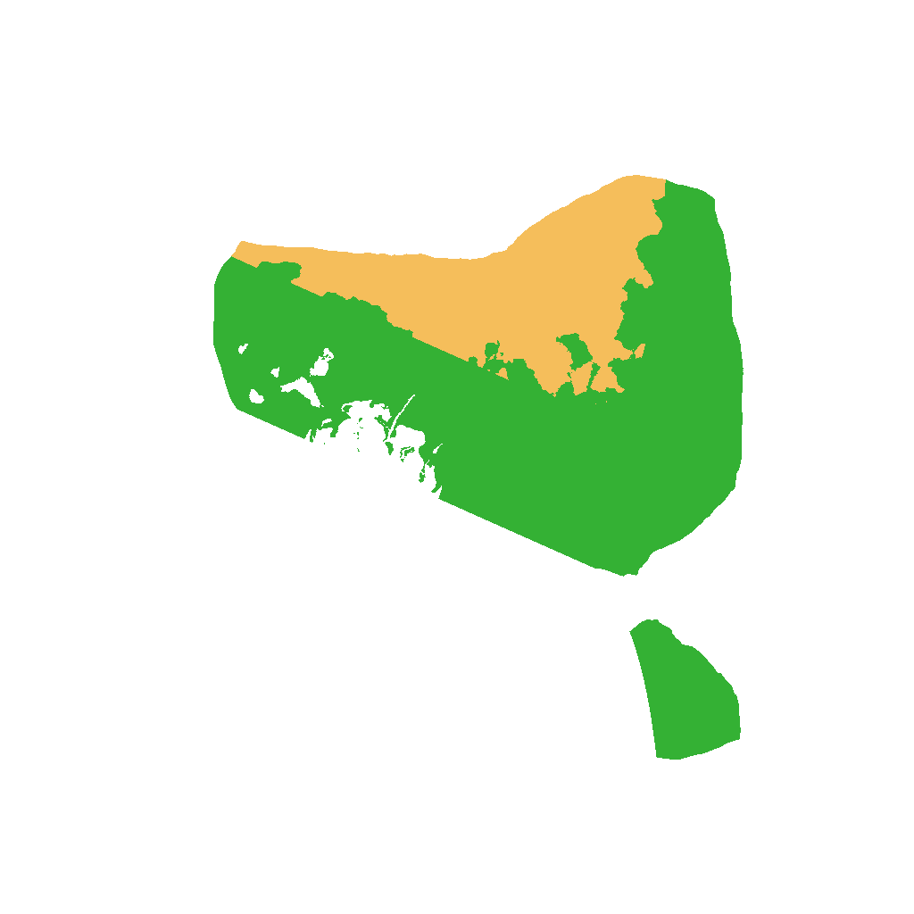 Biome Rust Map: Barren, Size: 1500, Seed: 500