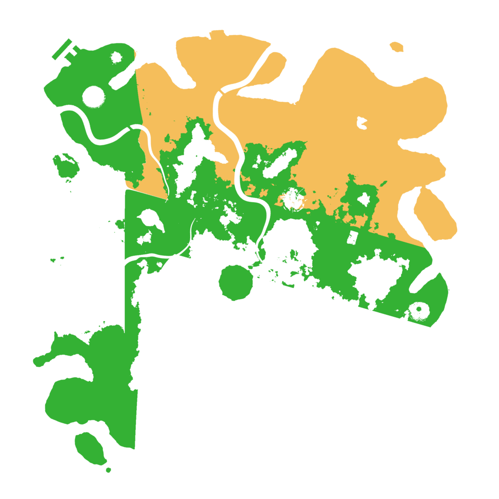 Biome Rust Map: Procedural Map, Size: 4000, Seed: 6369357