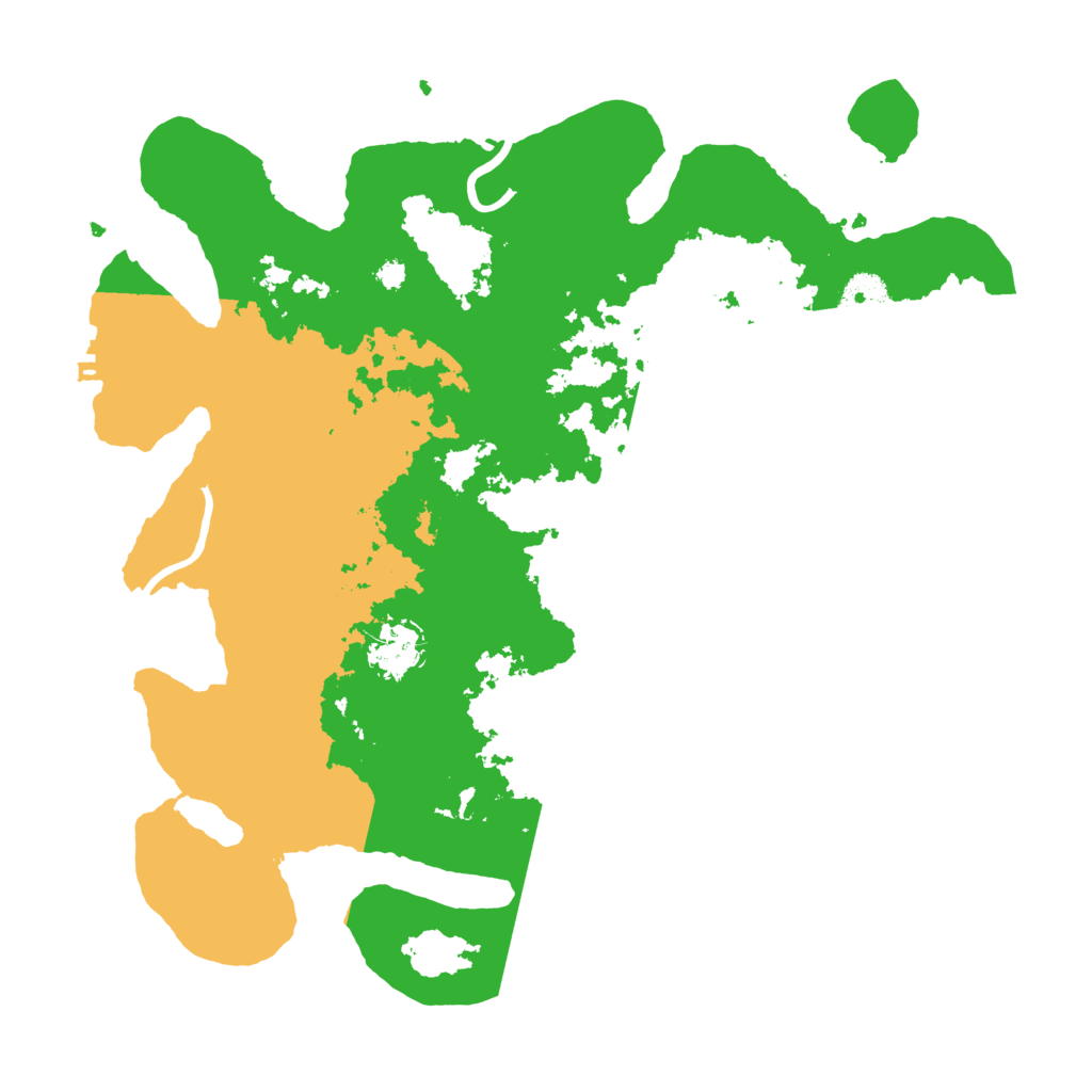 Biome Rust Map: Procedural Map, Size: 3500, Seed: 2805191