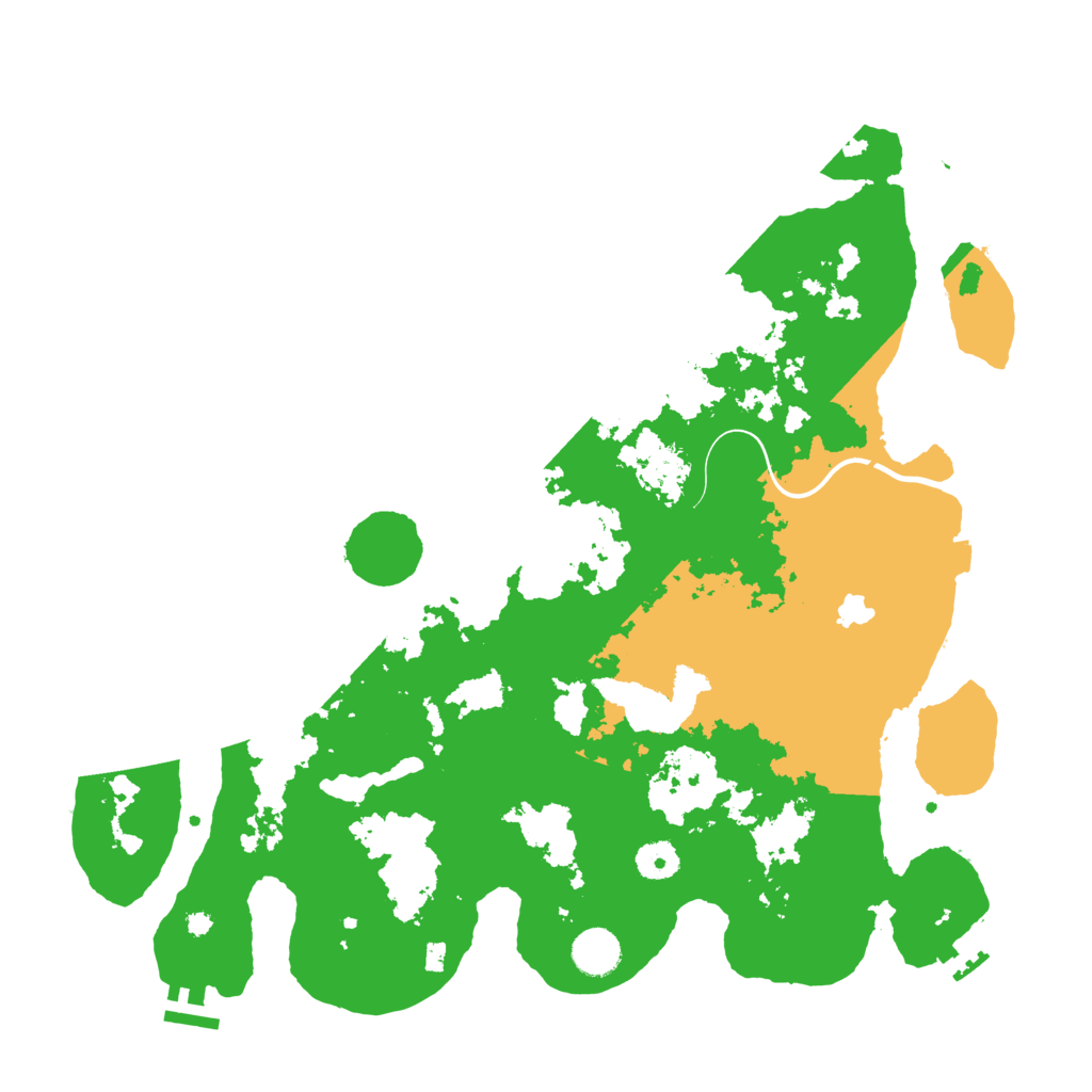 Biome Rust Map: Procedural Map, Size: 4000, Seed: 3310439