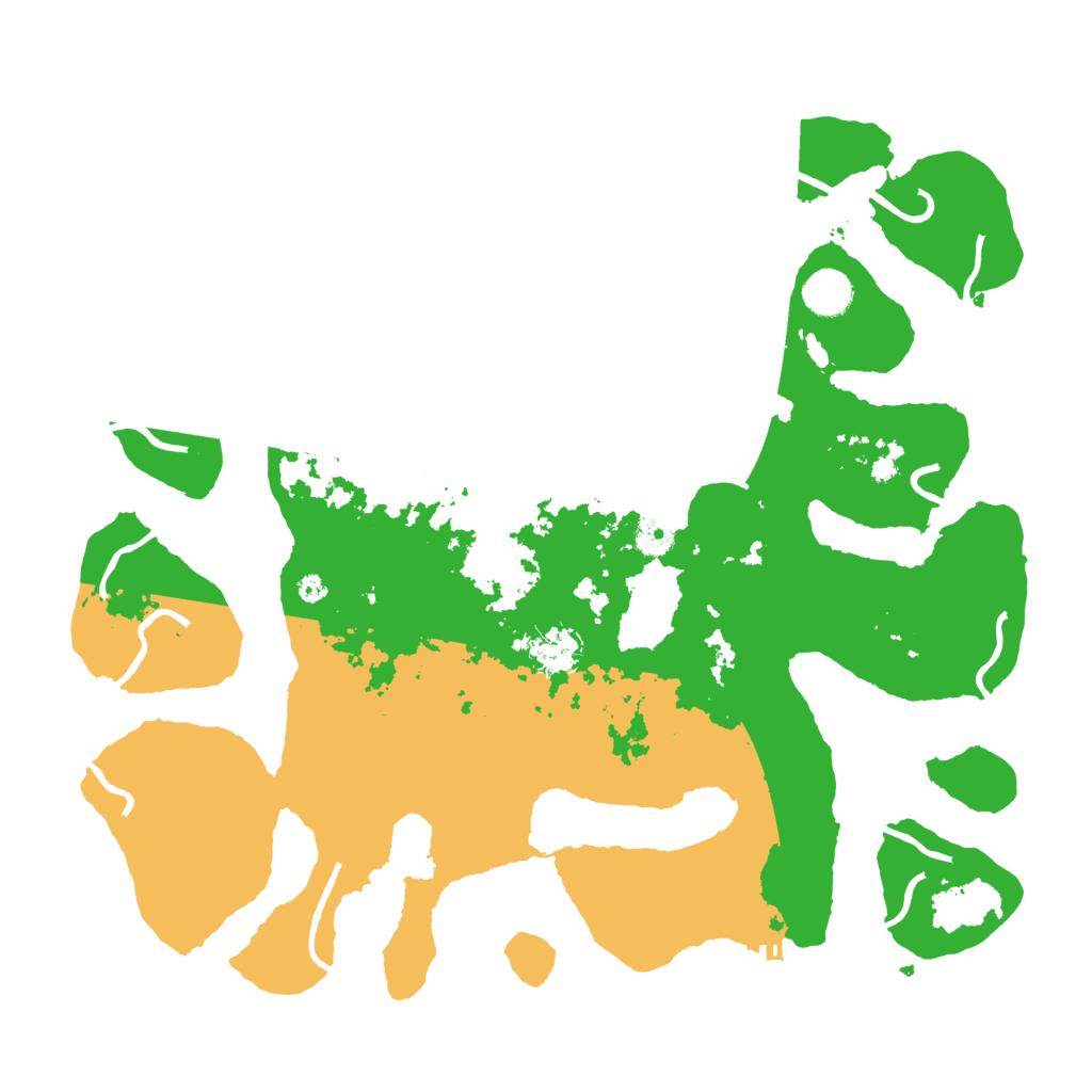 Biome Rust Map: Procedural Map, Size: 4000, Seed: 6176571