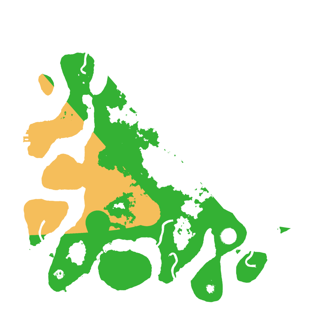 Biome Rust Map: Procedural Map, Size: 3500, Seed: 5350195