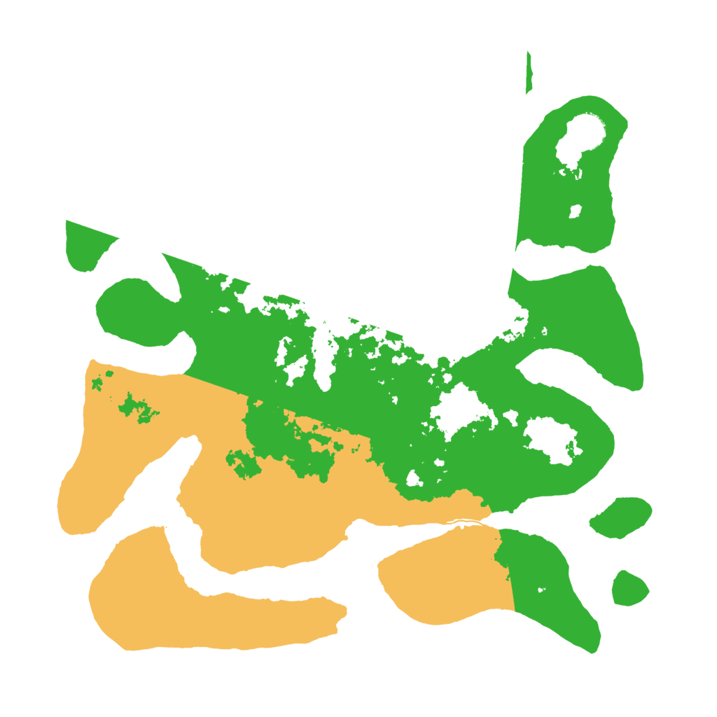 Biome Rust Map: Barren, Size: 3500, Seed: 1220123