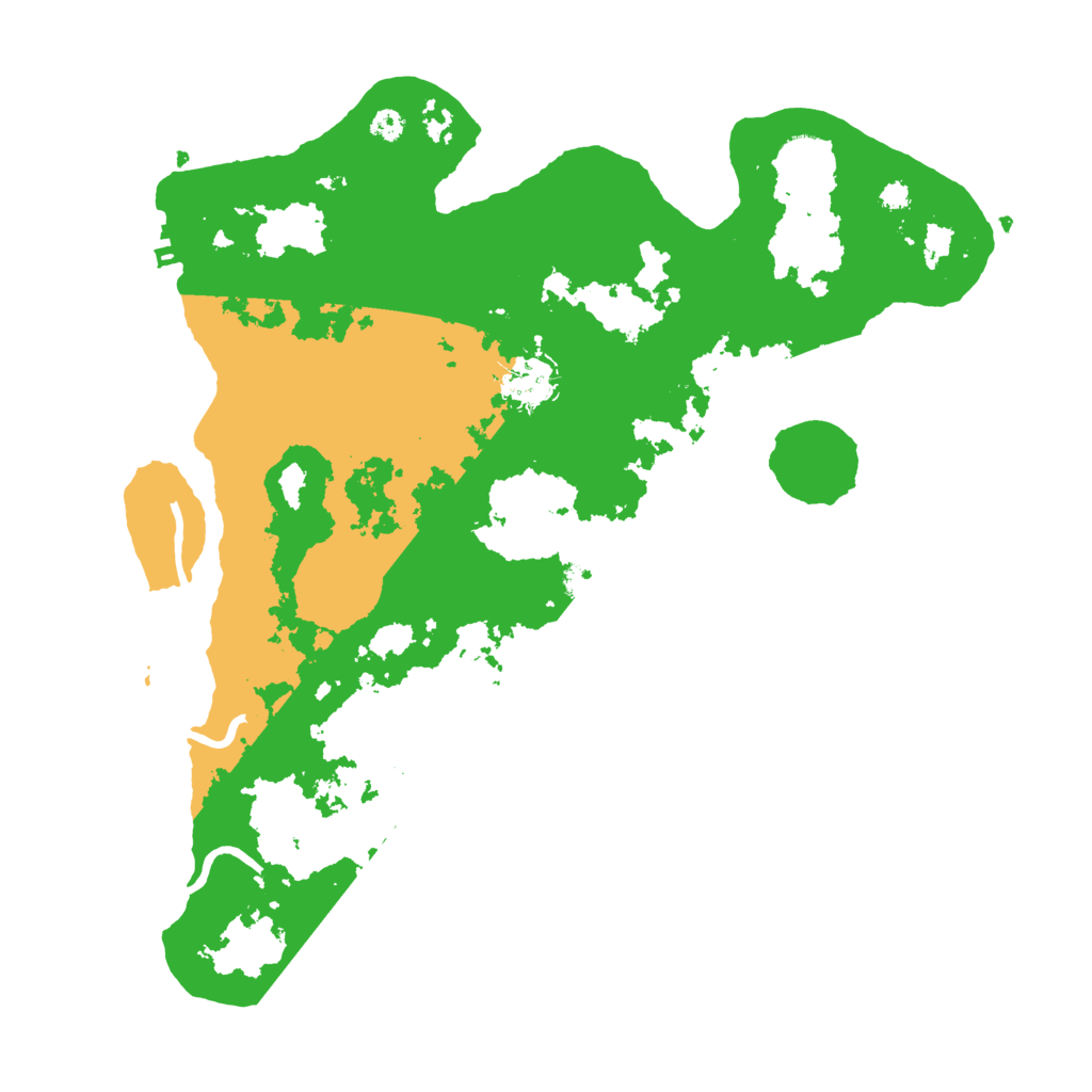 Biome Rust Map: Procedural Map, Size: 3500, Seed: 2901717