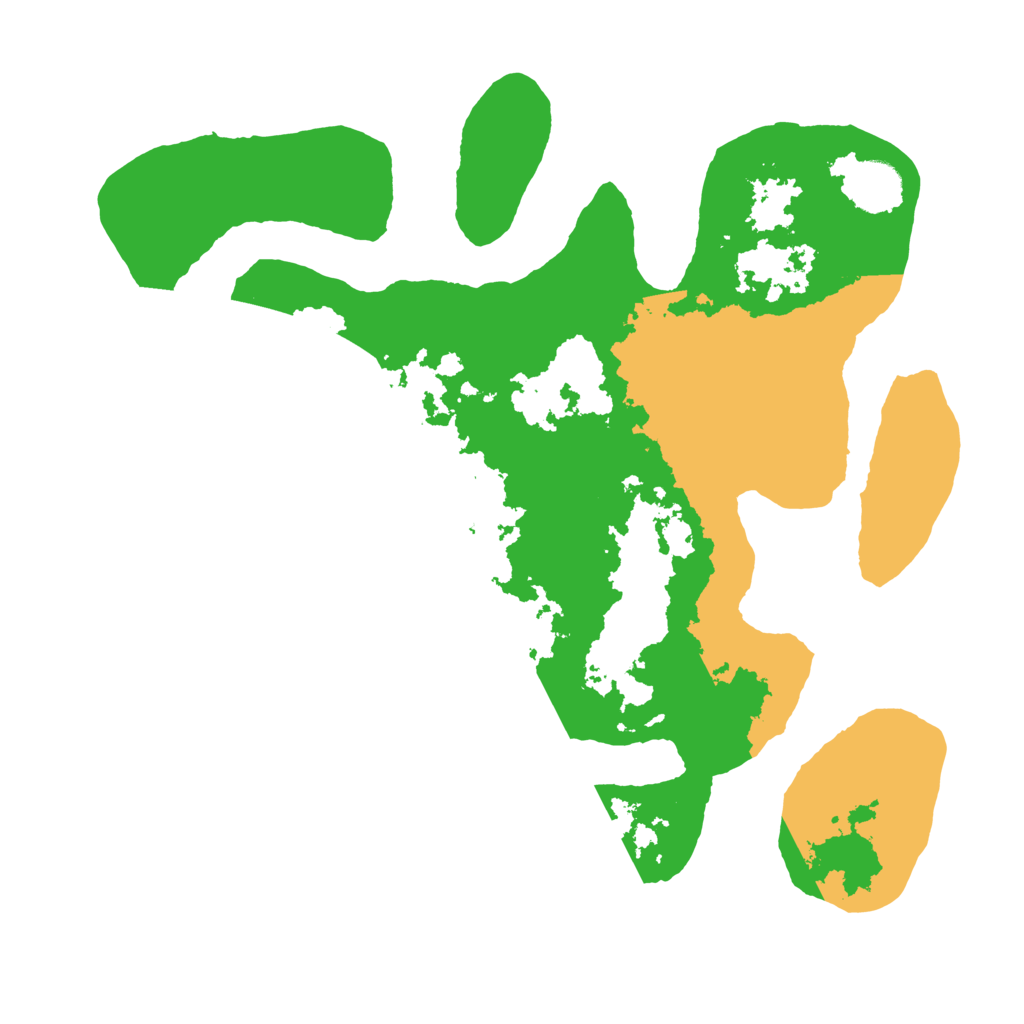 Biome Rust Map: Barren, Size: 3500, Seed: 5995772