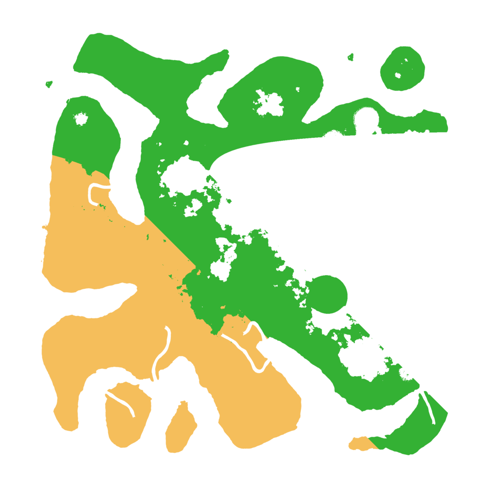 Biome Rust Map: Procedural Map, Size: 3500, Seed: 1898026