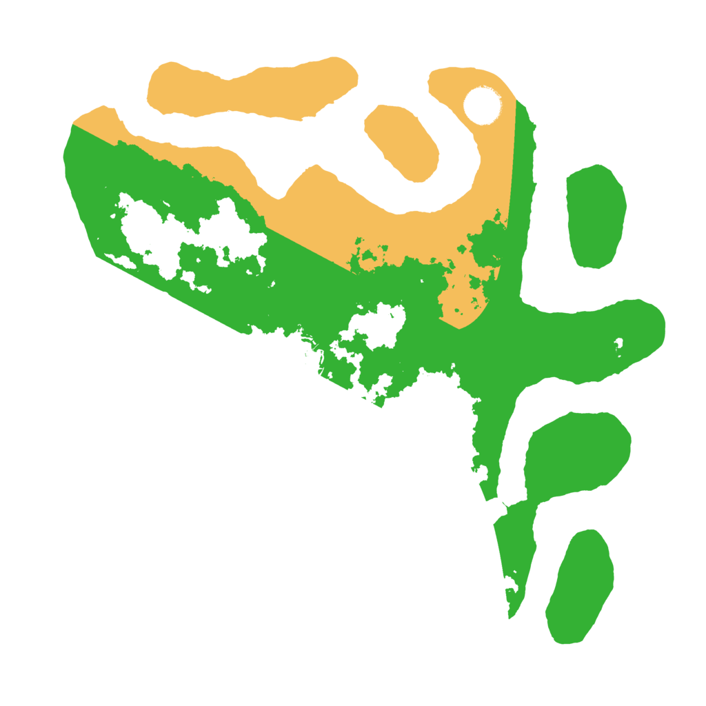 Biome Rust Map: Barren, Size: 3300, Seed: 1129767560