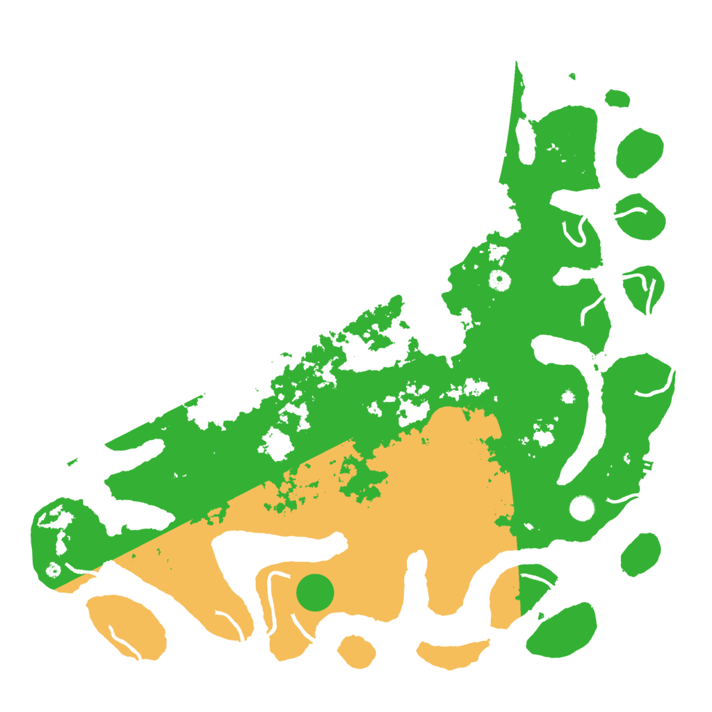 Biome Rust Map: Procedural Map, Size: 5000, Seed: 123098