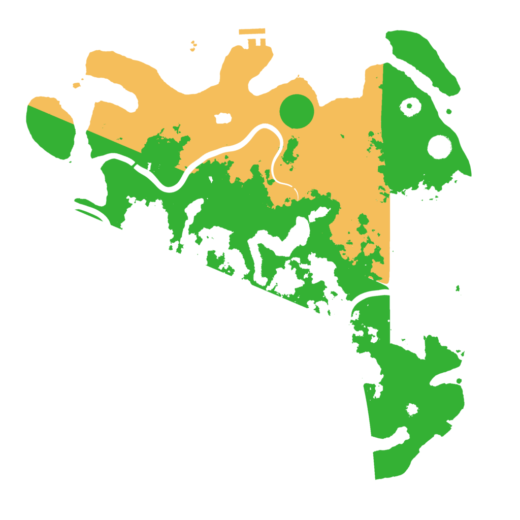 Biome Rust Map: Procedural Map, Size: 4000, Seed: 3890997