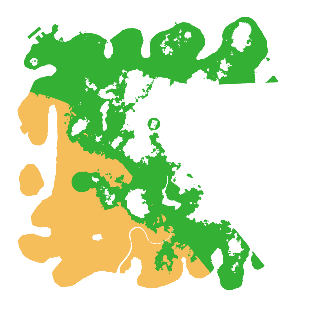 Biome Rust Map: Procedural Map, Size: 4000, Seed: 942770