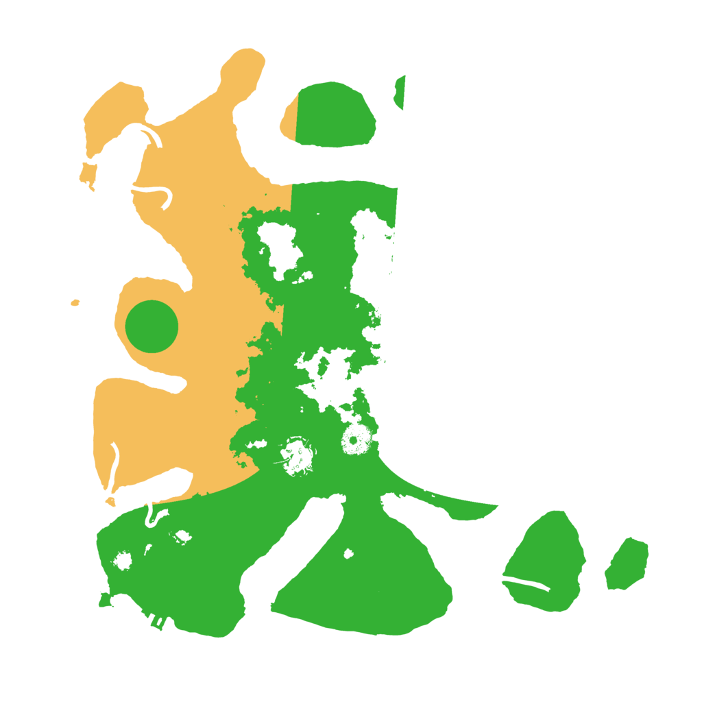 Biome Rust Map: Procedural Map, Size: 3500, Seed: 3032018