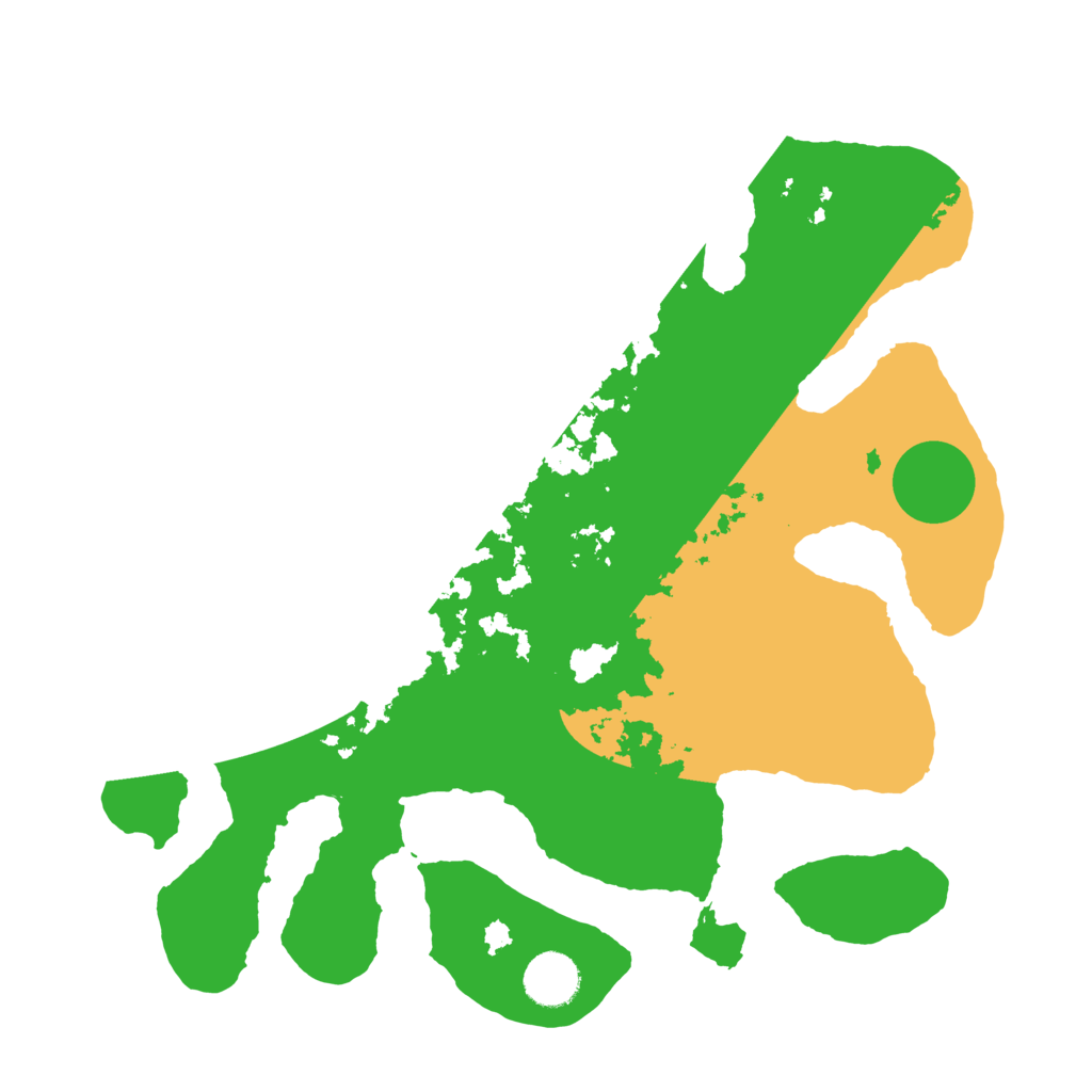 Biome Rust Map: Barren, Size: 3500, Seed: 1768039