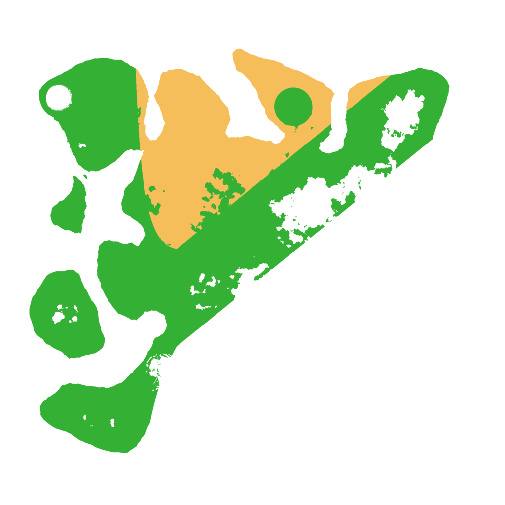 Biome Rust Map: Barren, Size: 3500, Seed: 3669800