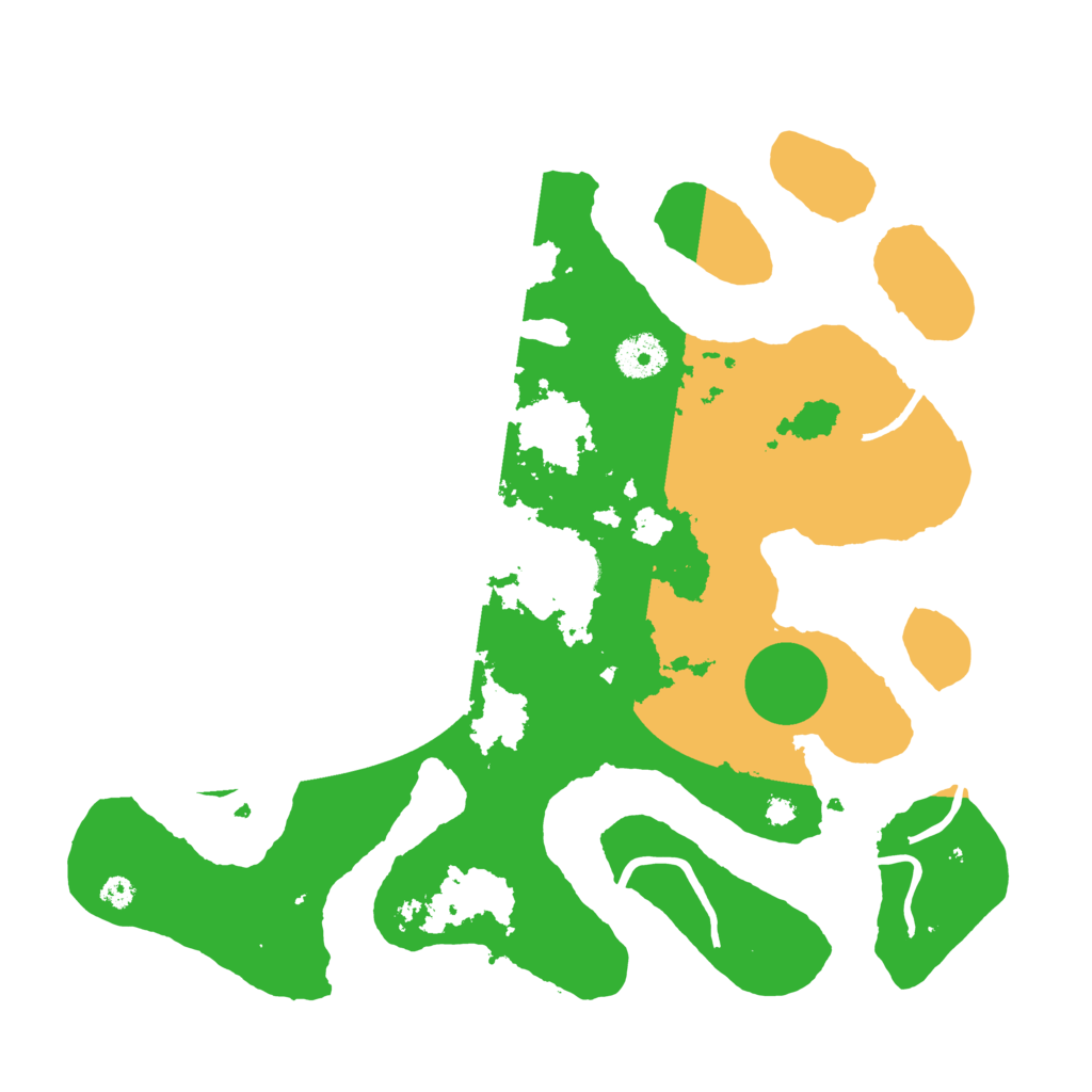Biome Rust Map: Procedural Map, Size: 3500, Seed: 2229189