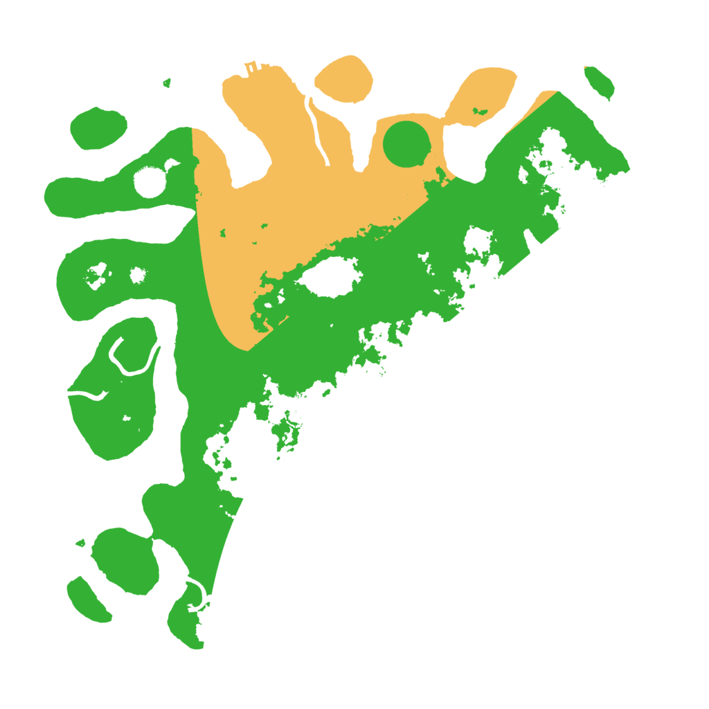 Biome Rust Map: Procedural Map, Size: 4000, Seed: 3043714