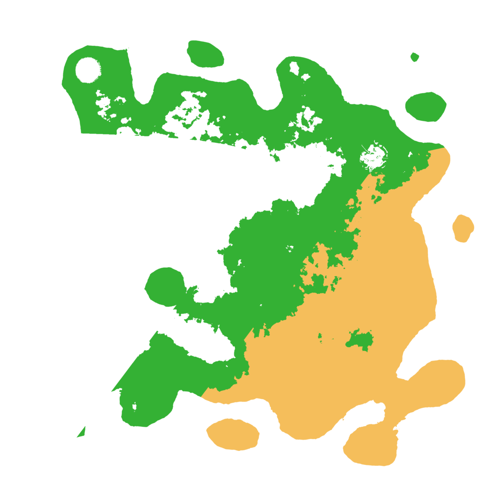 Biome Rust Map: Barren, Size: 3500, Seed: 4990894