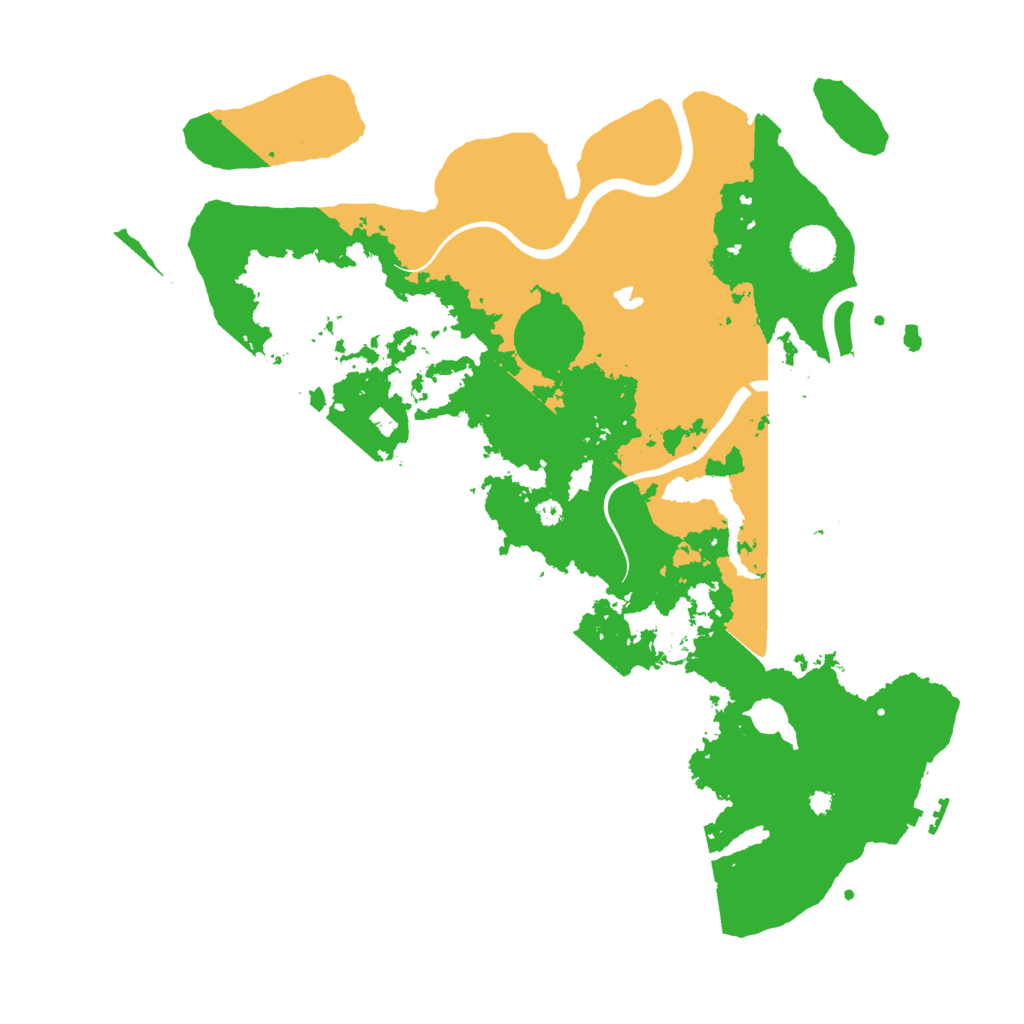Biome Rust Map: Procedural Map, Size: 4000, Seed: 5036583