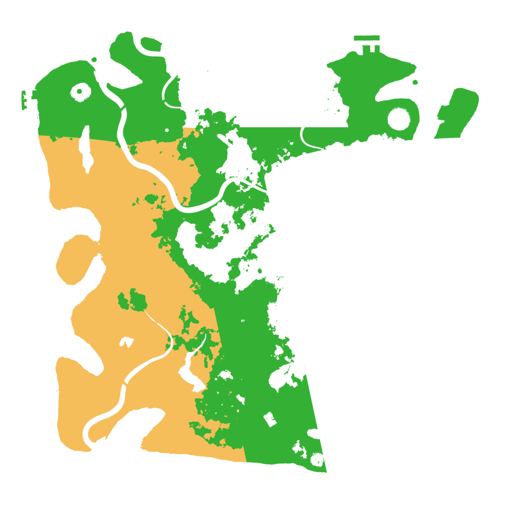 Biome Rust Map: Procedural Map, Size: 4000, Seed: 3894712