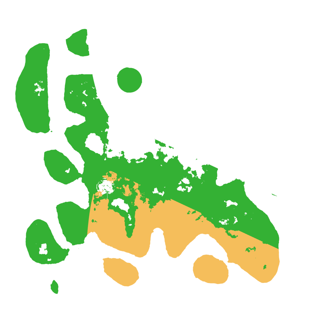 Biome Rust Map: Barren, Size: 3500, Seed: 577647