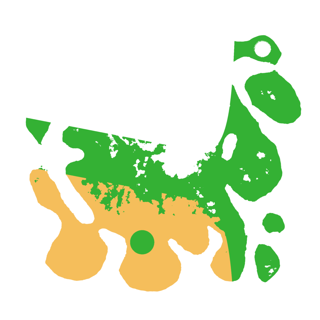 Biome Rust Map: Barren, Size: 3500, Seed: 4016013