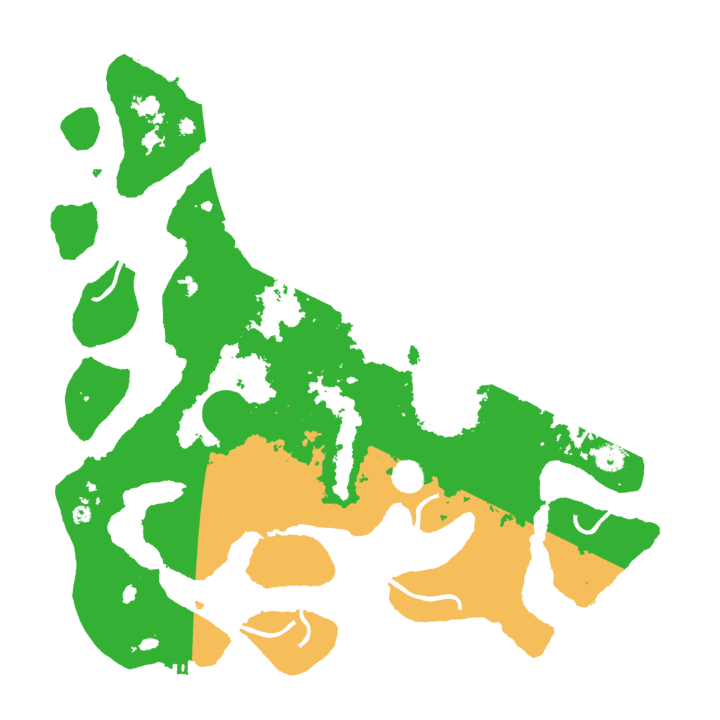 Biome Rust Map: Procedural Map, Size: 4000, Seed: 1000266