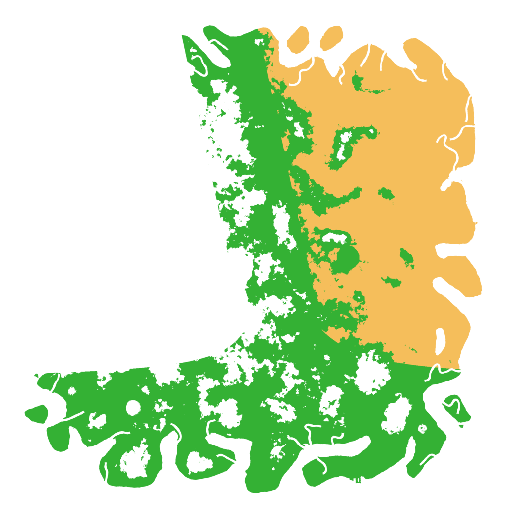 Biome Rust Map: Procedural Map, Size: 6000, Seed: 200