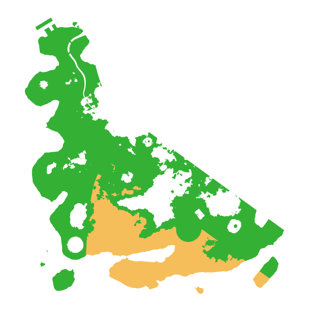 Biome Rust Map: Procedural Map, Size: 3500, Seed: 508430