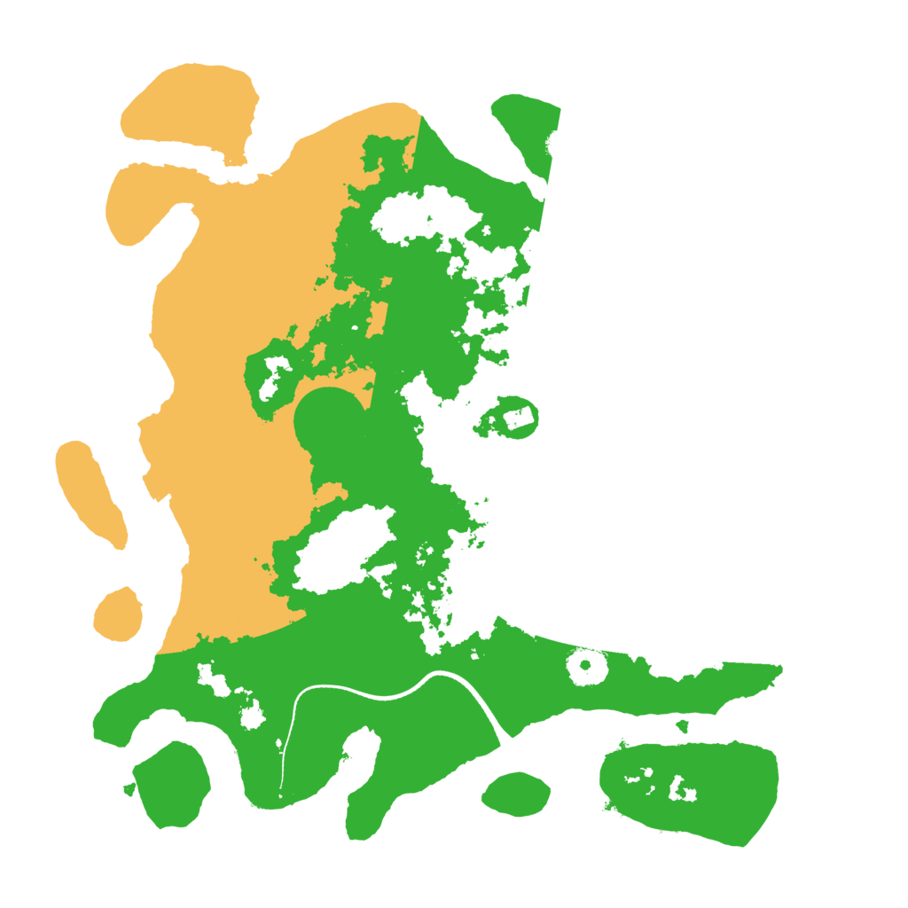 Biome Rust Map: Procedural Map, Size: 3500, Seed: 2183167
