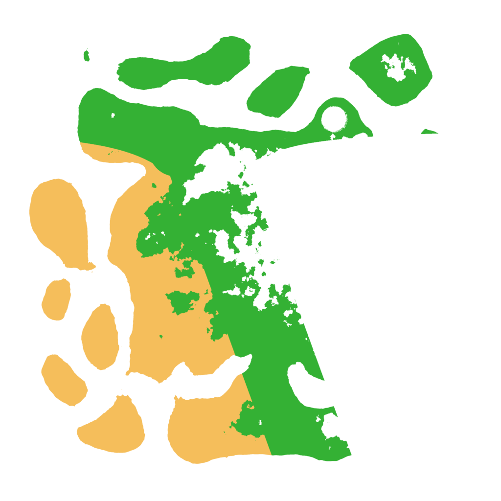 Biome Rust Map: Barren, Size: 3500, Seed: 2575045