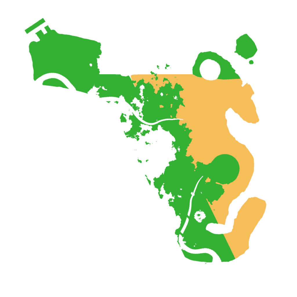 Biome Rust Map: Procedural Map, Size: 2700, Seed: 1197369025
