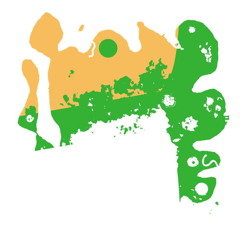 Biome Rust Map: Procedural Map, Size: 3500, Seed: 453073