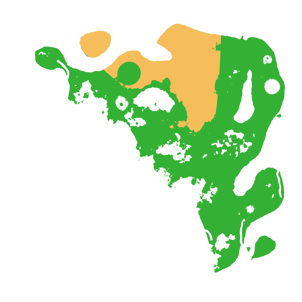 Biome Rust Map: Procedural Map, Size: 3500, Seed: 3579878
