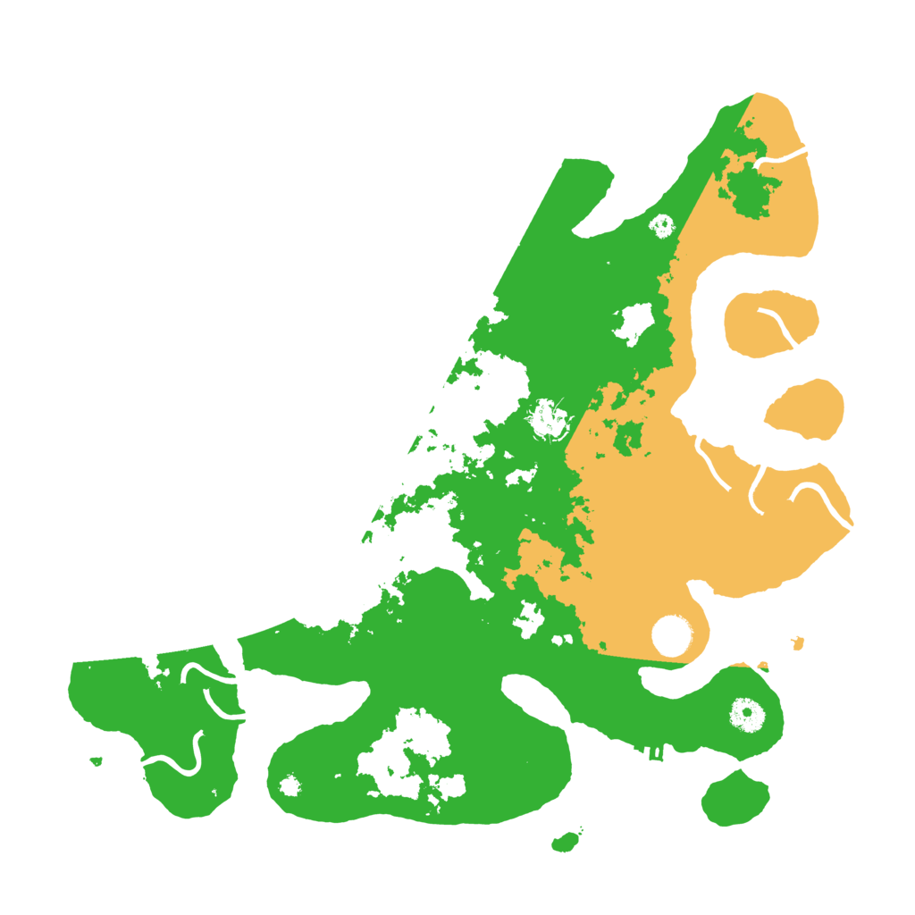 Biome Rust Map: Procedural Map, Size: 4000, Seed: 3994318