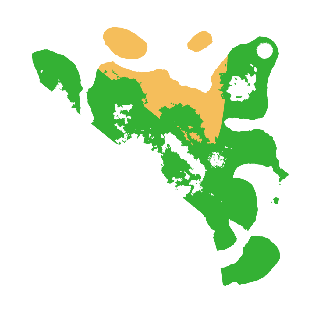 Biome Rust Map: Barren, Size: 3500, Seed: 5522102