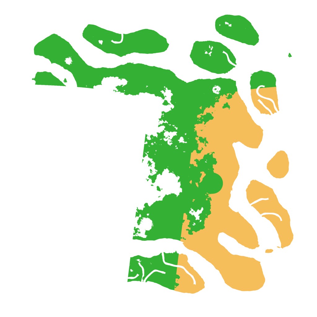 Biome Rust Map: Procedural Map, Size: 4000, Seed: 4081722