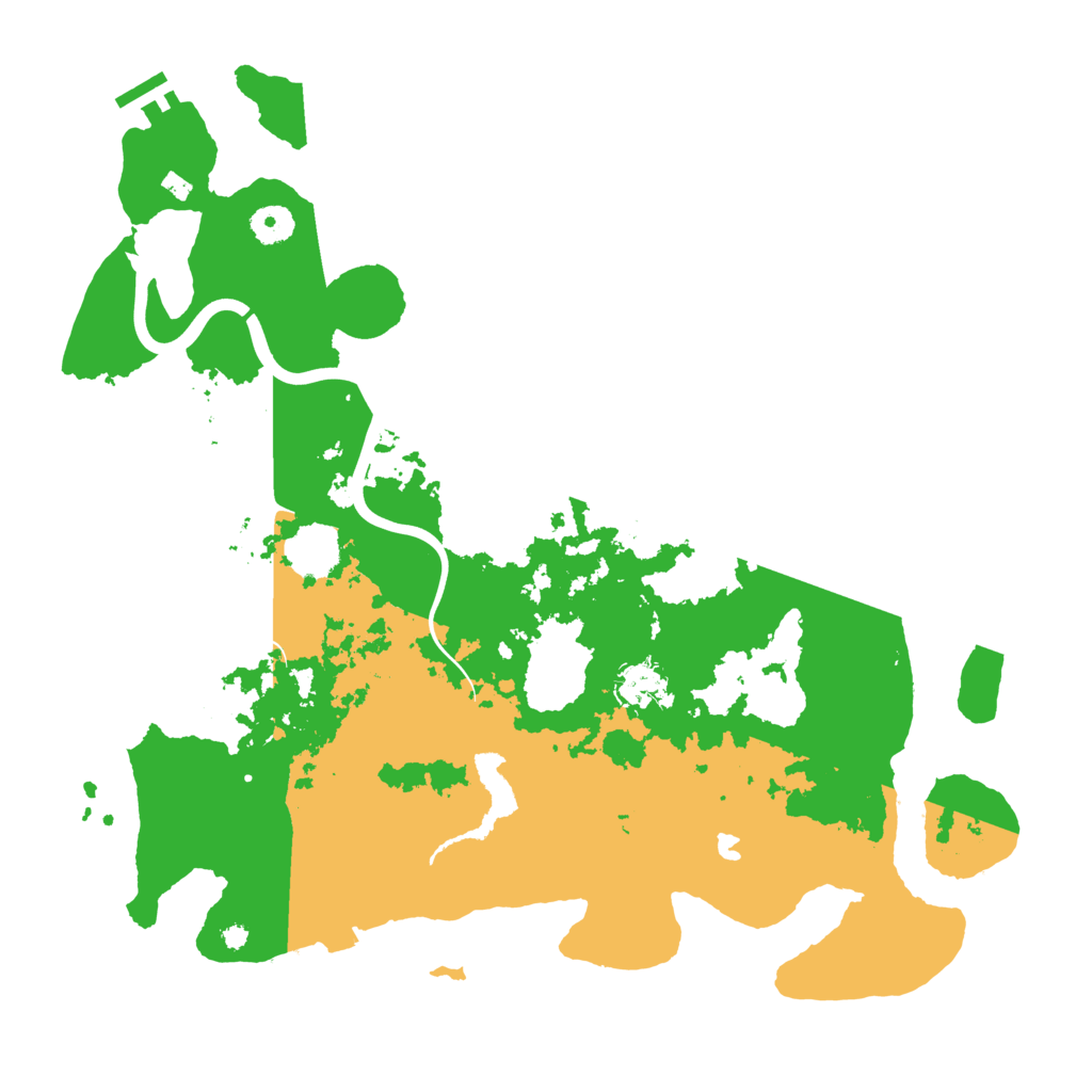 Biome Rust Map: Procedural Map, Size: 4000, Seed: 3394884