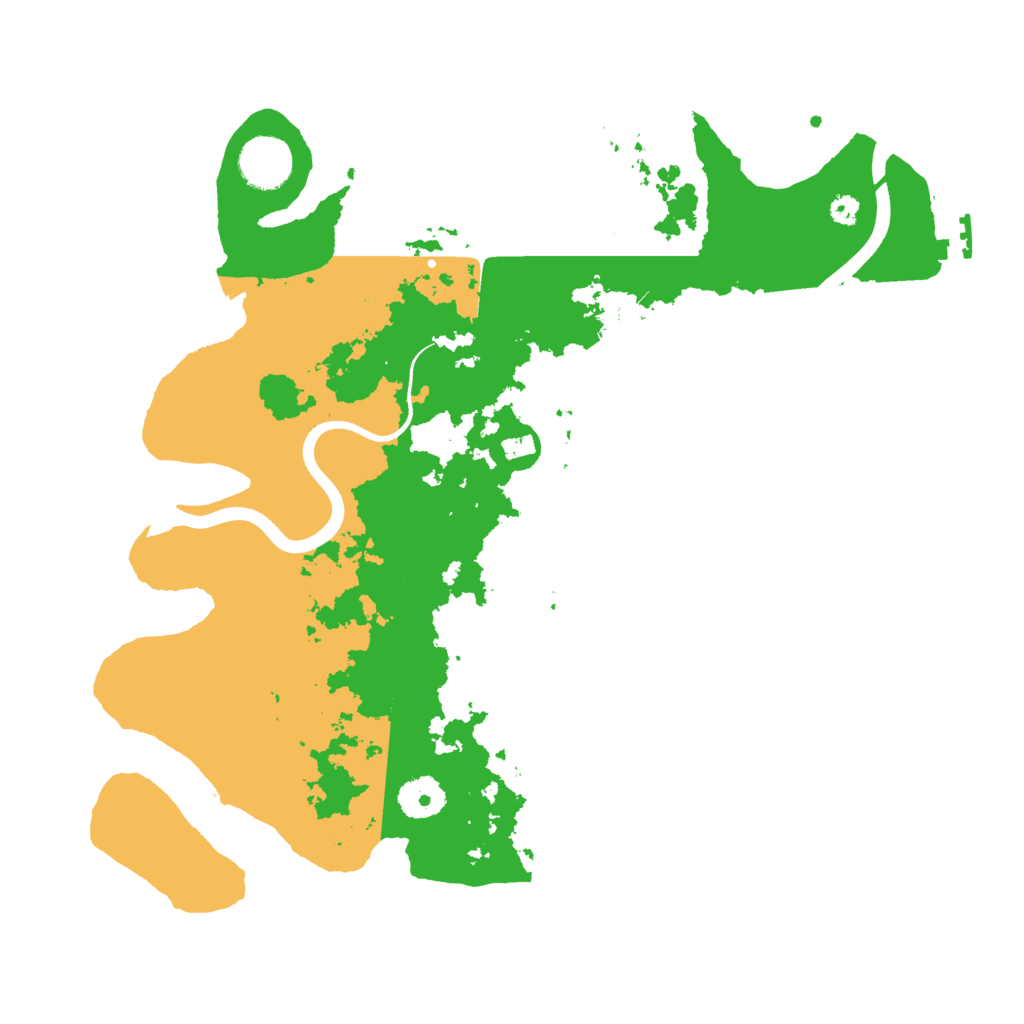 Biome Rust Map: Procedural Map, Size: 3500, Seed: 3333767