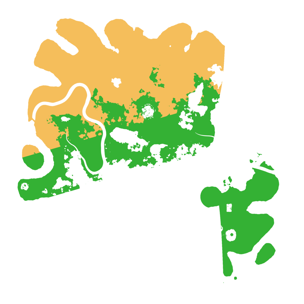 Biome Rust Map: Procedural Map, Size: 4000, Seed: 452612