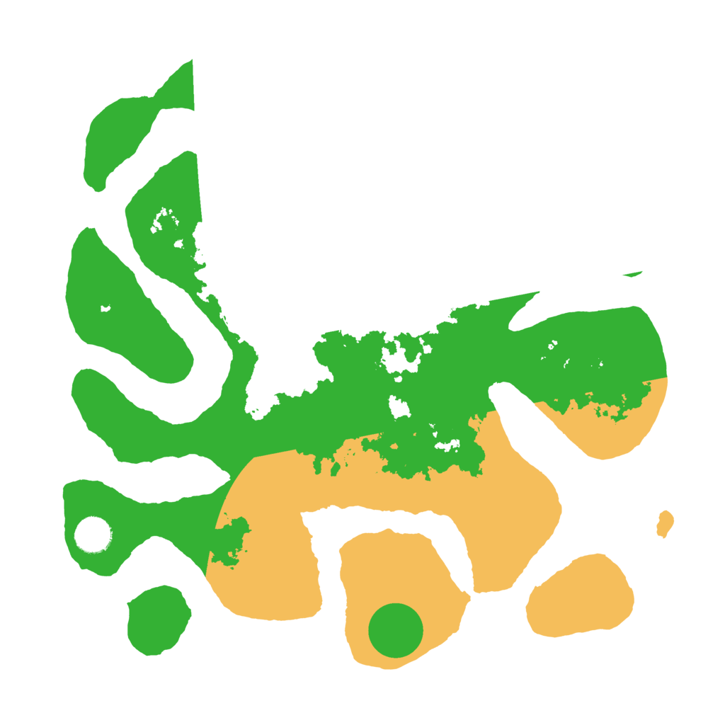 Biome Rust Map: Barren, Size: 3500, Seed: 1807897