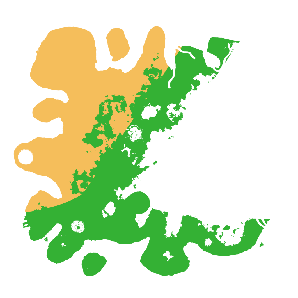Biome Rust Map: Procedural Map, Size: 3500, Seed: 4767031